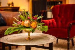 End of the Year Holiday Party Floral Arrangements